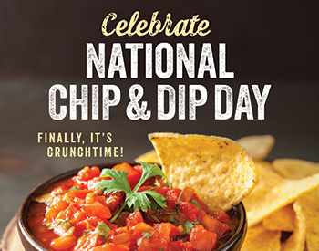 National Chip & Dip Day!